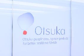 Otsuka Holdings (Otsuka Pharmaceutical) signage and logo